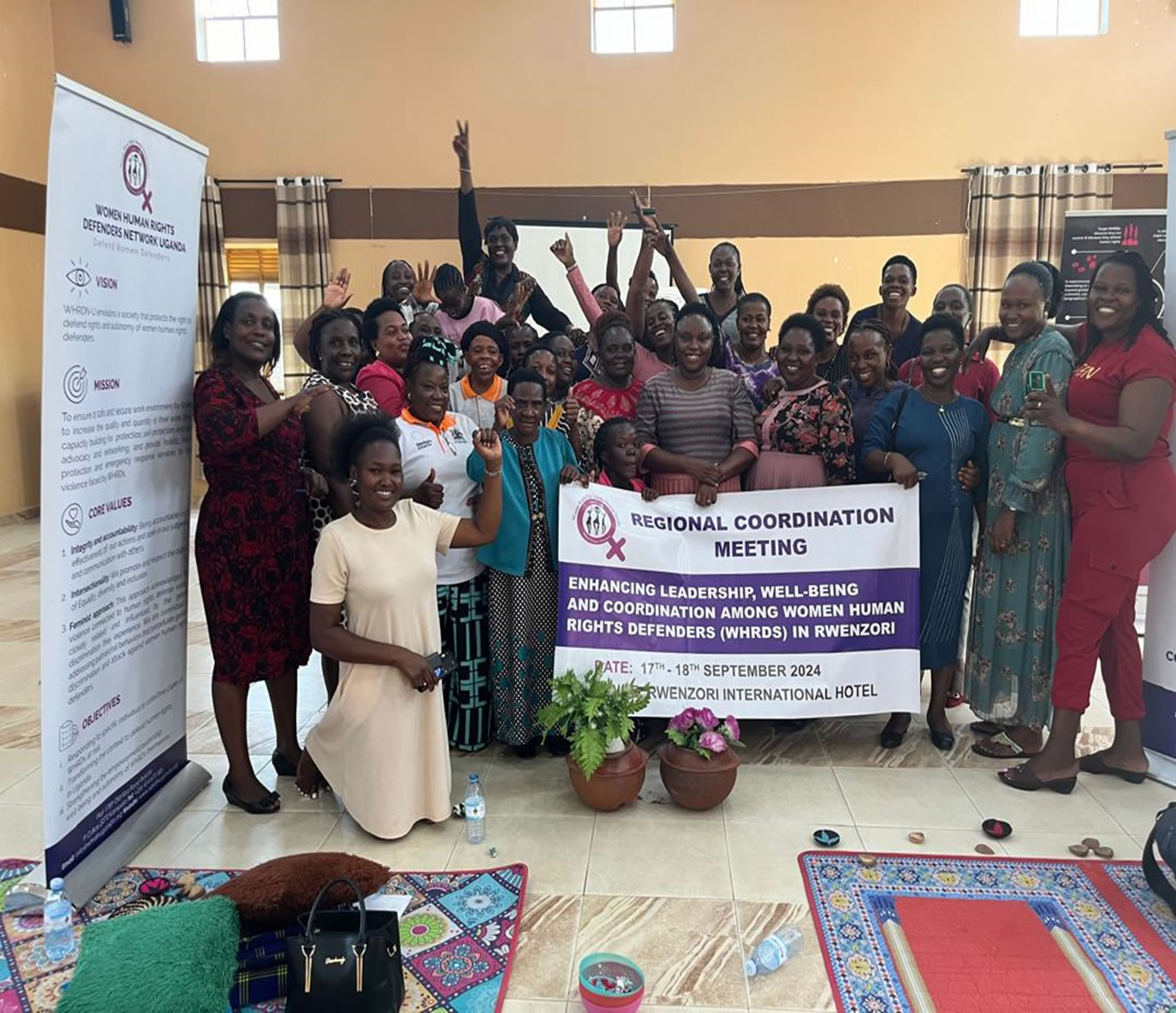 BUILDING SOLIDARITY AND STRENGTH AMONG WOMEN HUMAN RIGHTS DEFENDERS IN RWENZORI