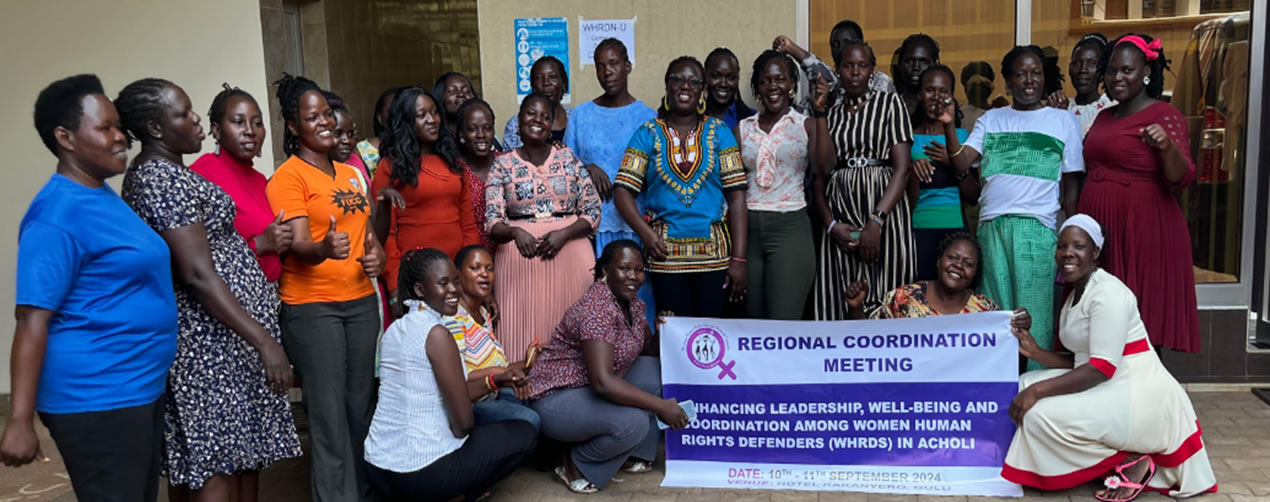 EMPOWERING WOMEN HUMAN RIGHTS DEFENDERS IN UGANDA