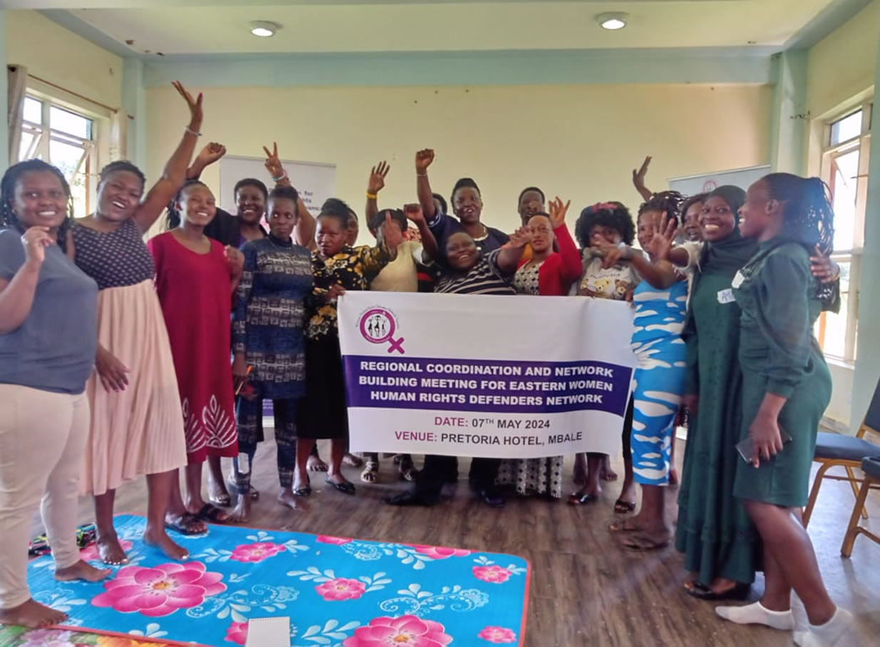 STRENGTHENING ALLIANCES FOR WOMEN HUMAN RIGHTS DEFENDERS IN BUKEDI