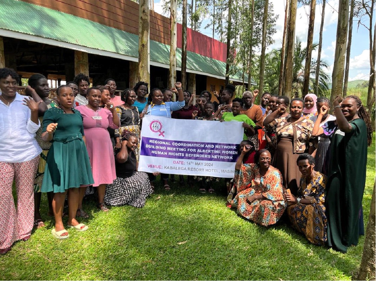 STRENGTHENING PROTECTION FOR WOMEN HUMAN RIGHTS DEFENDERS IN ALBERTINE REGION A CALL FOR SOLIDARITY AND ACTION