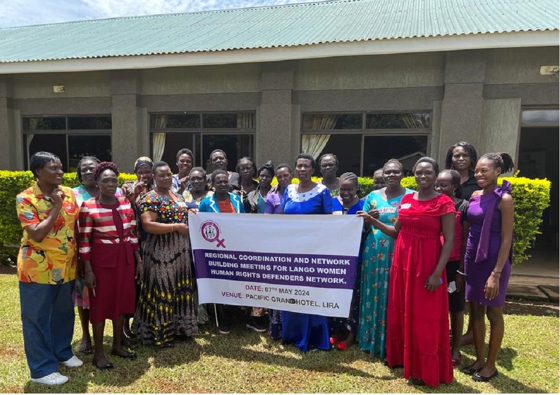 STRENGTHENING THE SAFETY AND SOLIDARITY OF LANGO WOMEN HUMAN RIGHTS DEFENDERS